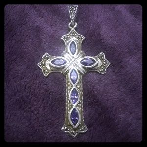 Beautiful silver vintage cross